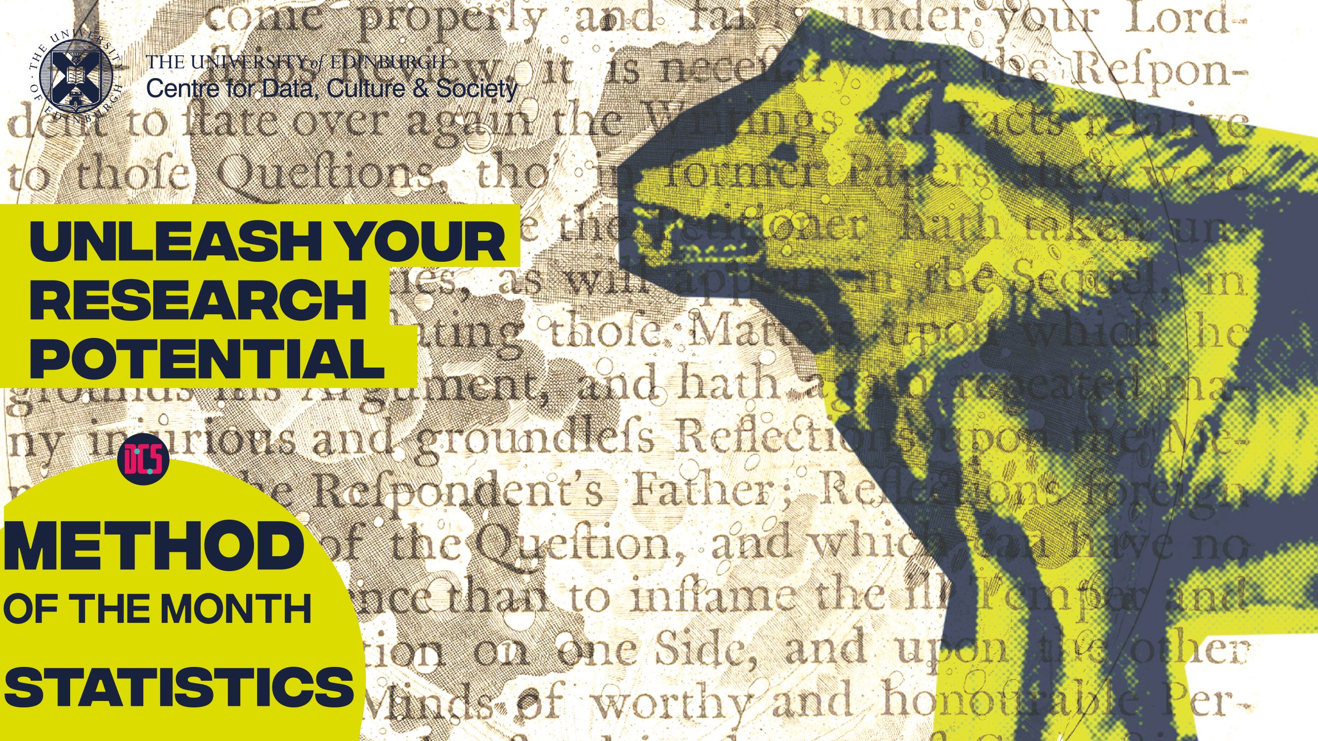 Graphic mashup of manuscript and event description