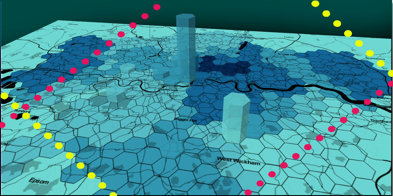 Data visualisation of London