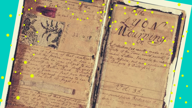 Image of Lyon in Mourning Manuscript