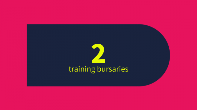 2 training bursaries