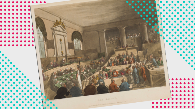 Illustration of the Old Bailey