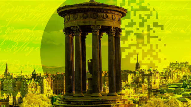 Graphic mashup - Calton Hill, Edinburgh-8002418 [Chris Close]