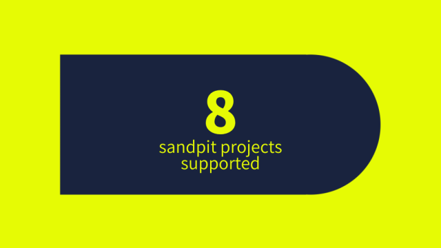 8 sandpit projects supported