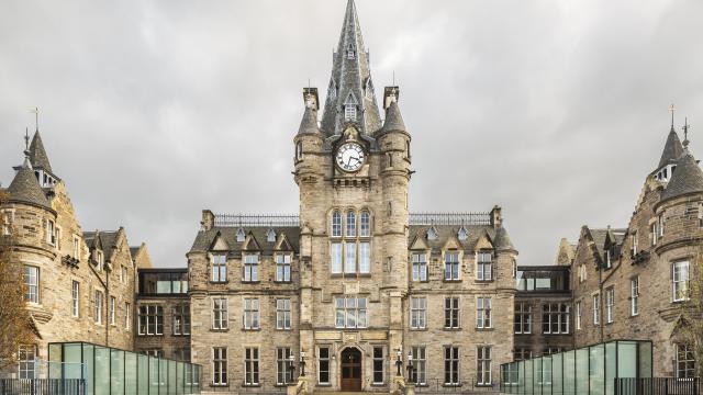Front exterior of the Edinburgh Futures Institute building