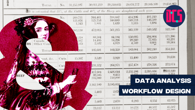 A collage image of historical material